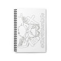 Color-Your-Own 'Christian Life' Spiral Notebook- Empowering DIY Journal for Women