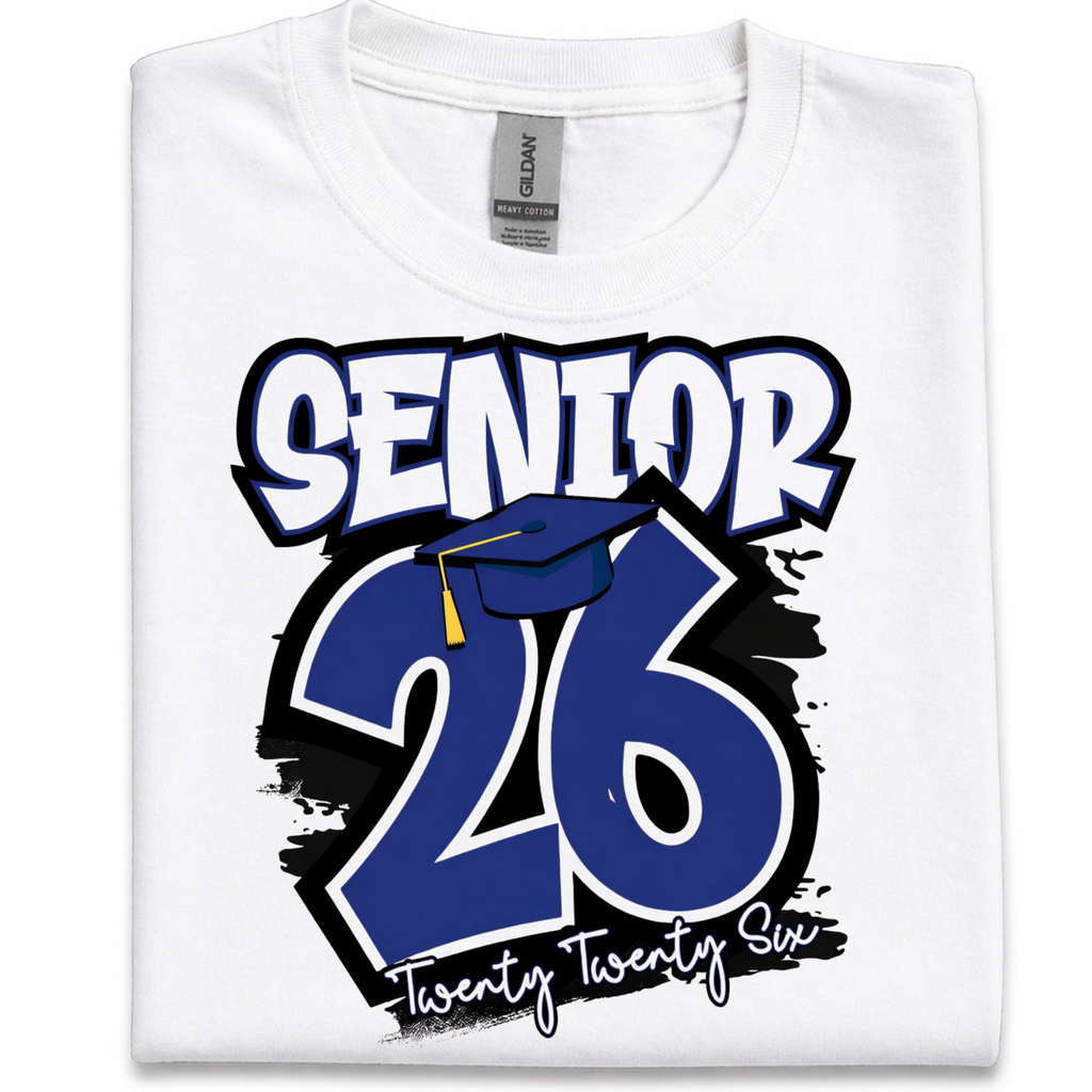 Senior 2026 Tshirt or Full Color DTF Transfer