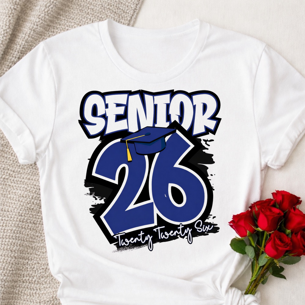 Senior 2026 Tshirt or Full Color DTF Transfer