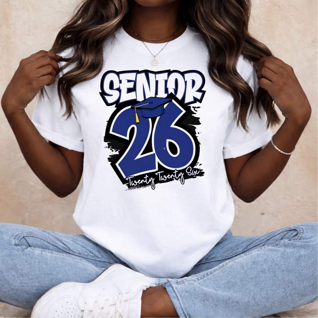 Senior 2026 Tshirt or Full Color DTF Transfer