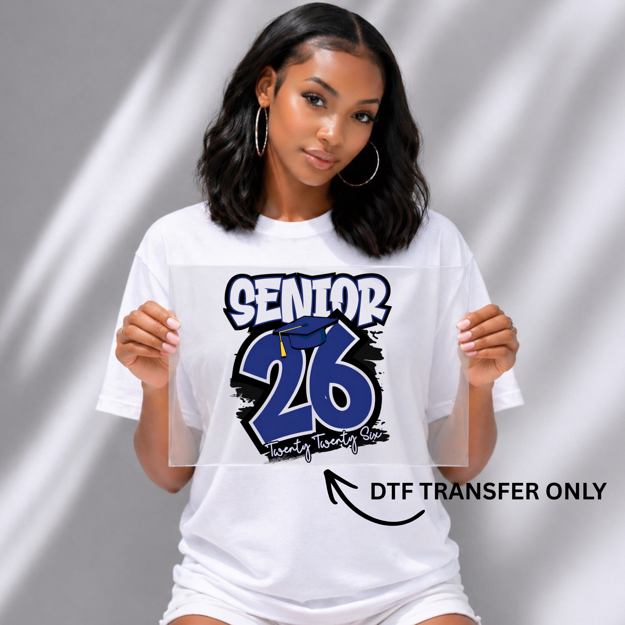 Senior 2026 Tshirt or Full Color DTF Transfer