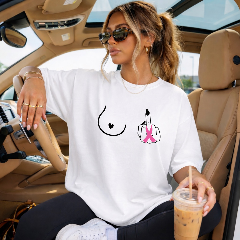 Awareness T-shirt Fuck Breast Cancer ON SALE!