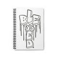 Color-Your-Own 'Blessed' Notebook- Empowering DIY Journal for Women