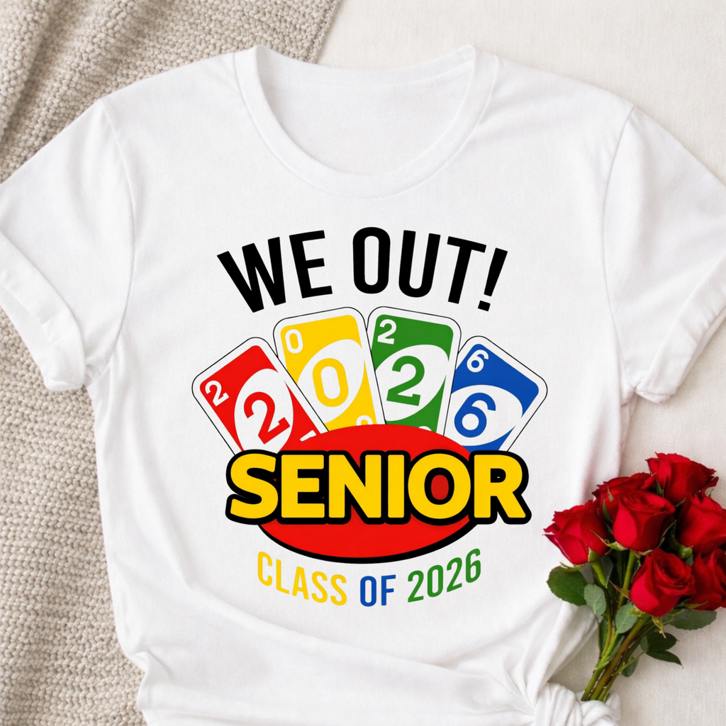 Class of 2026 - We Out - Senior 2026 Tshirt