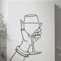 Press & Paint Kit - Wine Glass