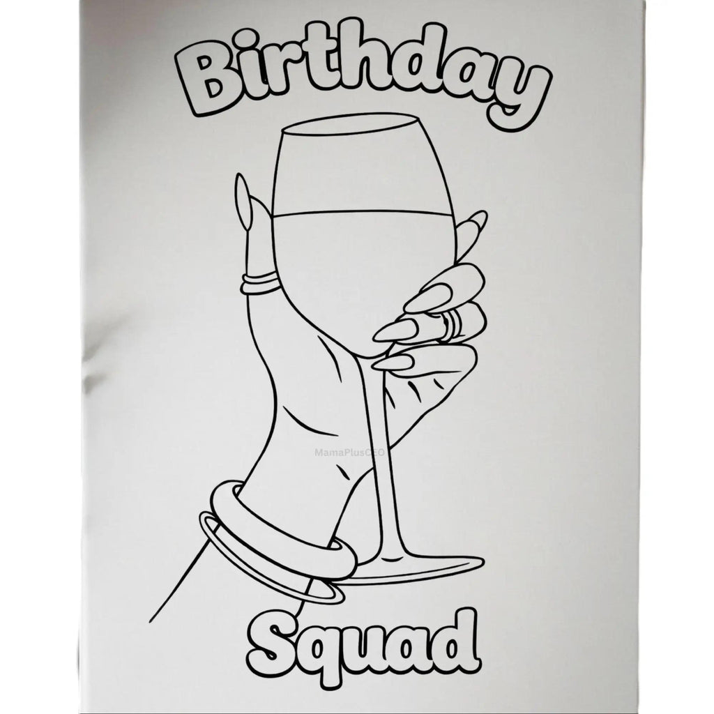 Press & Paint Kit - Birthday Squad