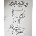 Press & Paint Kit - Birthday Squad