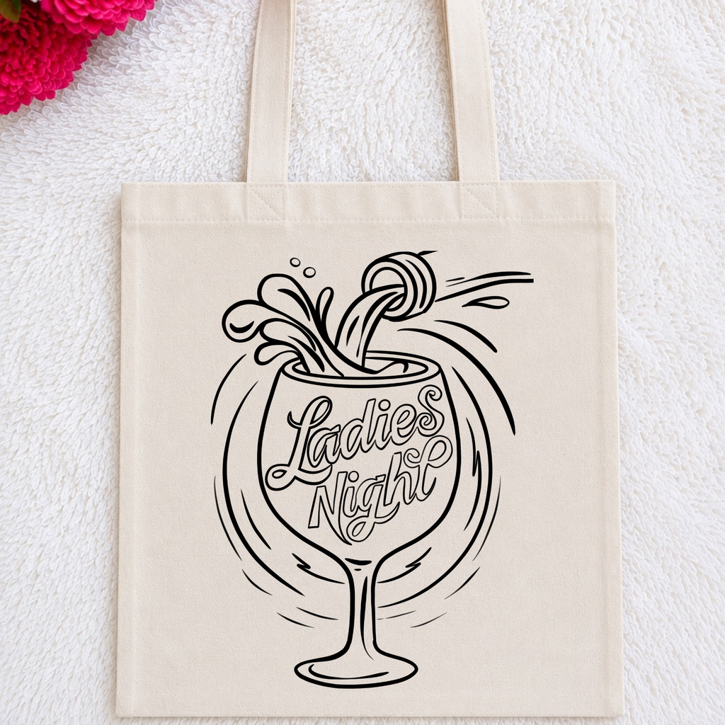 Canvas Tote Bag (Ladies Night)