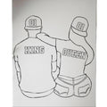 Press & Paint Kit - King & Queen