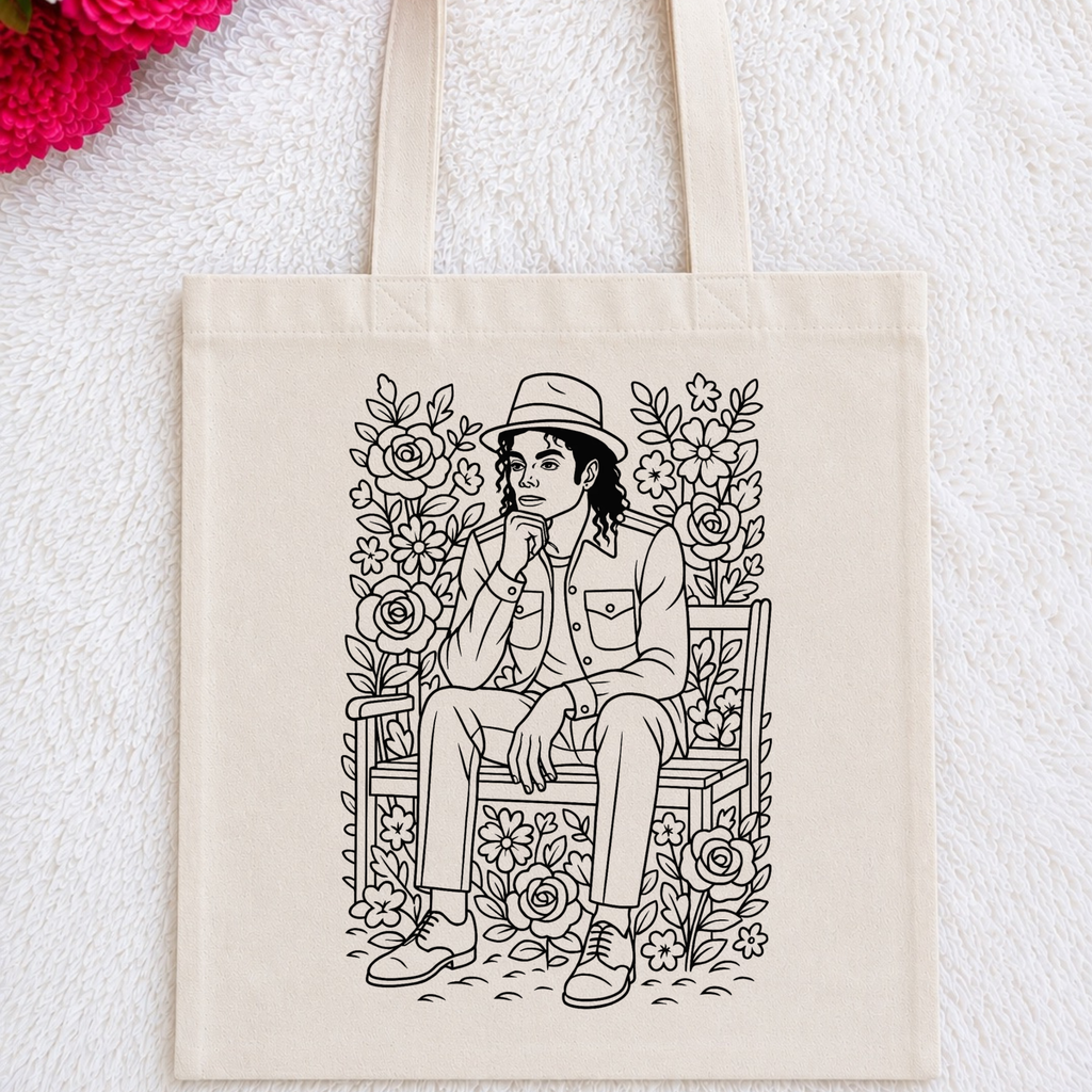 Canvas Tote Bag (MJ)