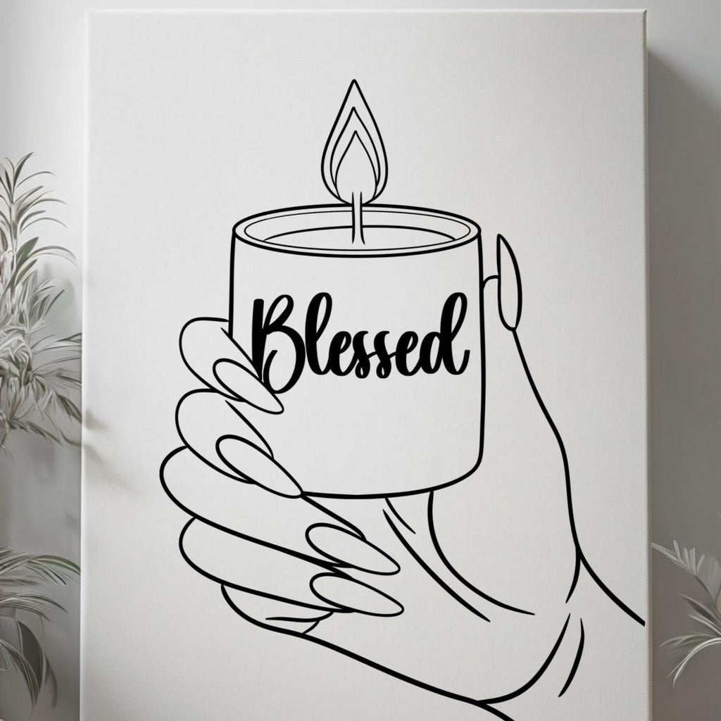 Press & Paint Kit - Blessed