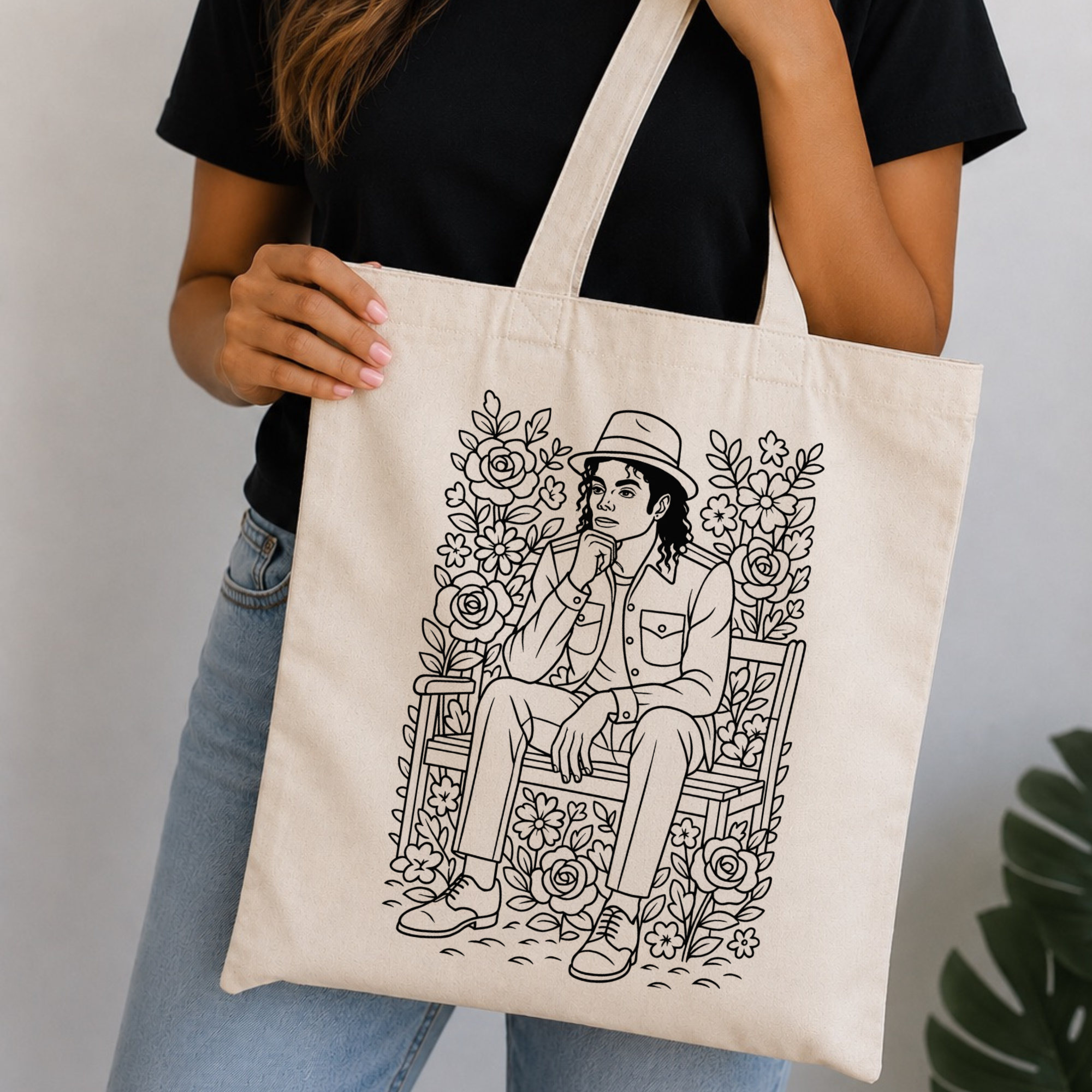 Canvas Tote Bag (MJ)