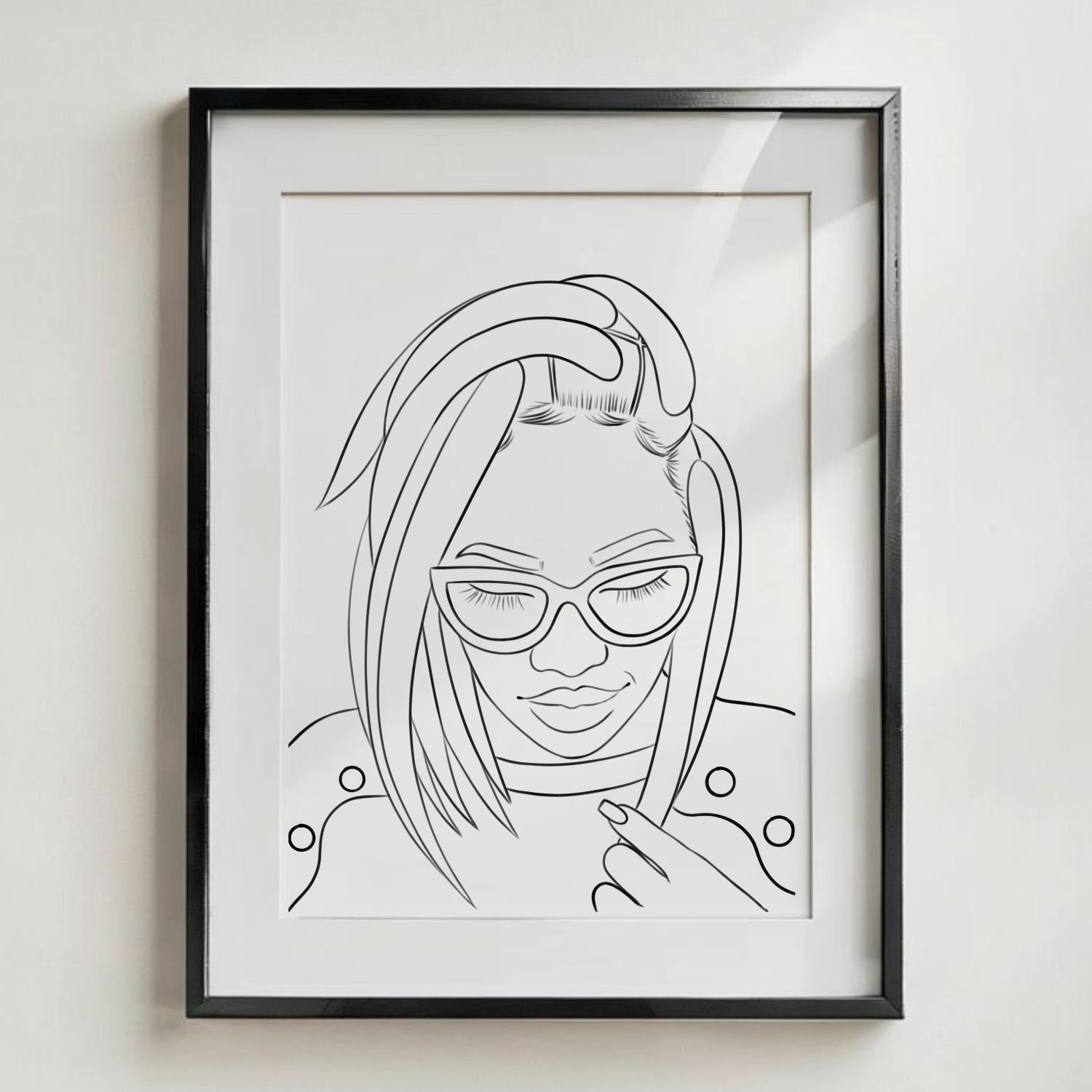Press & Paint Kit - Loc Lady