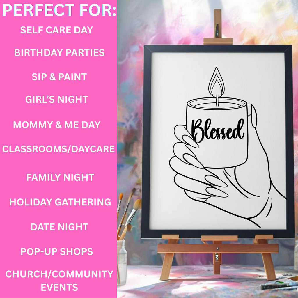 Press & Paint Kit - Blessed