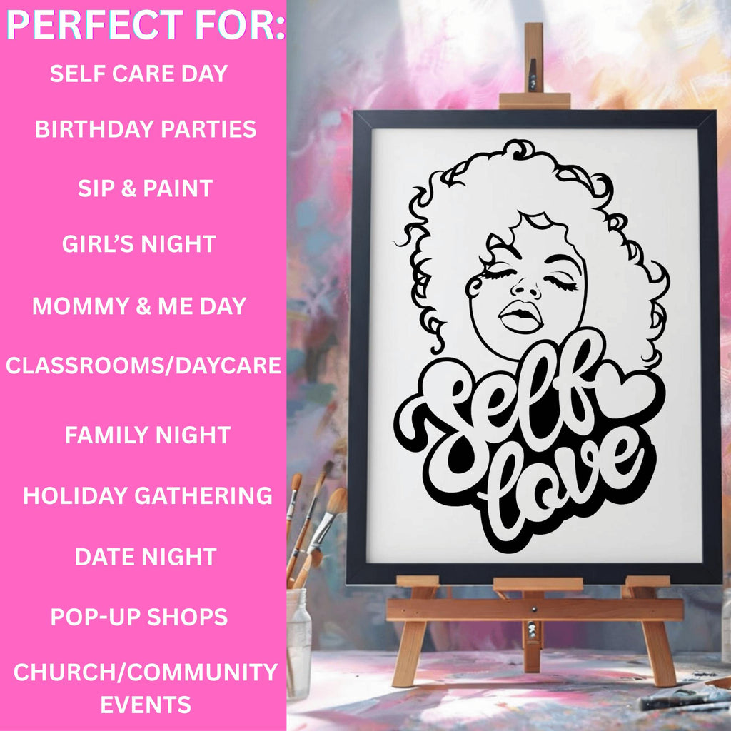 Press & Paint Kit - Self Love