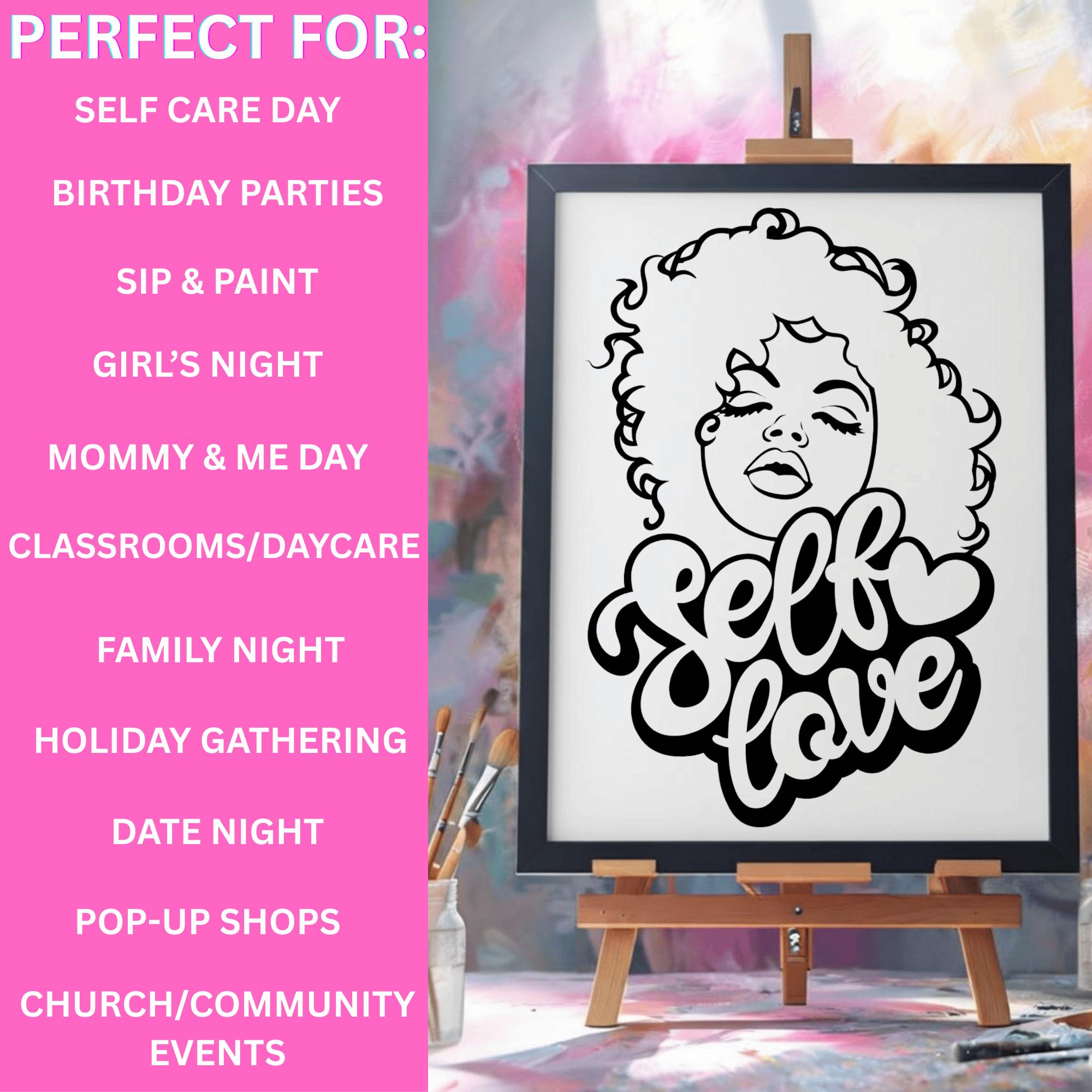 Press & Paint Kit - Self Love