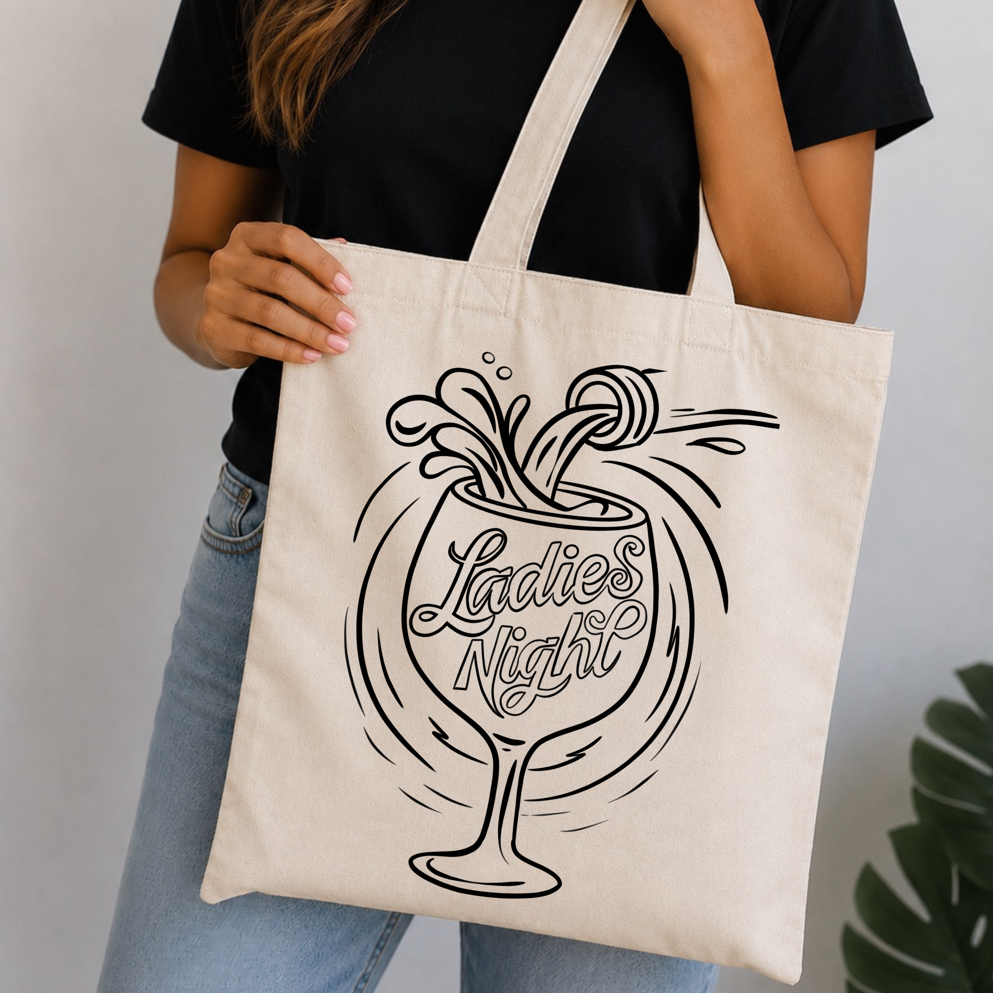 Canvas Tote Bag (Ladies Night)