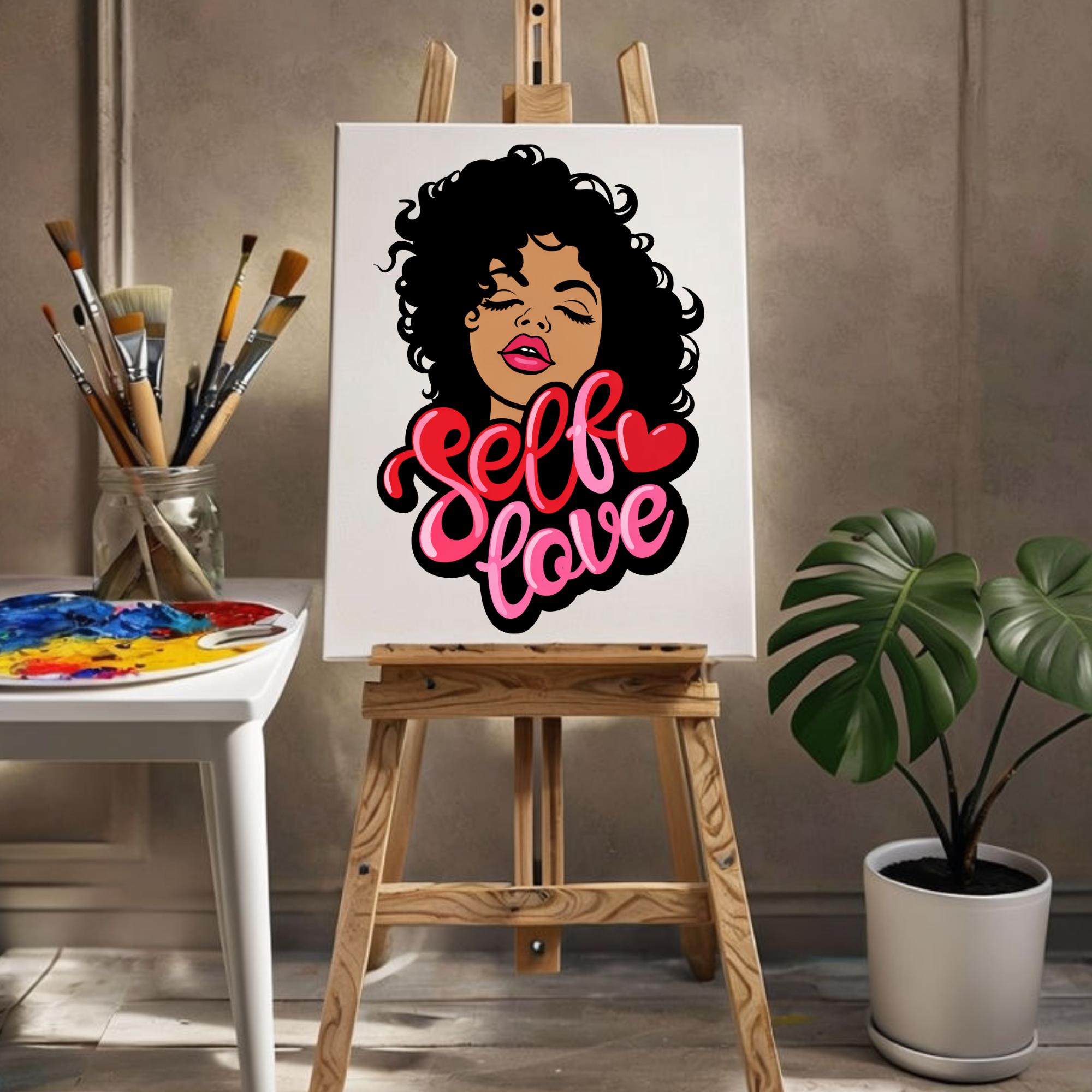Press & Paint Kit - Self Love