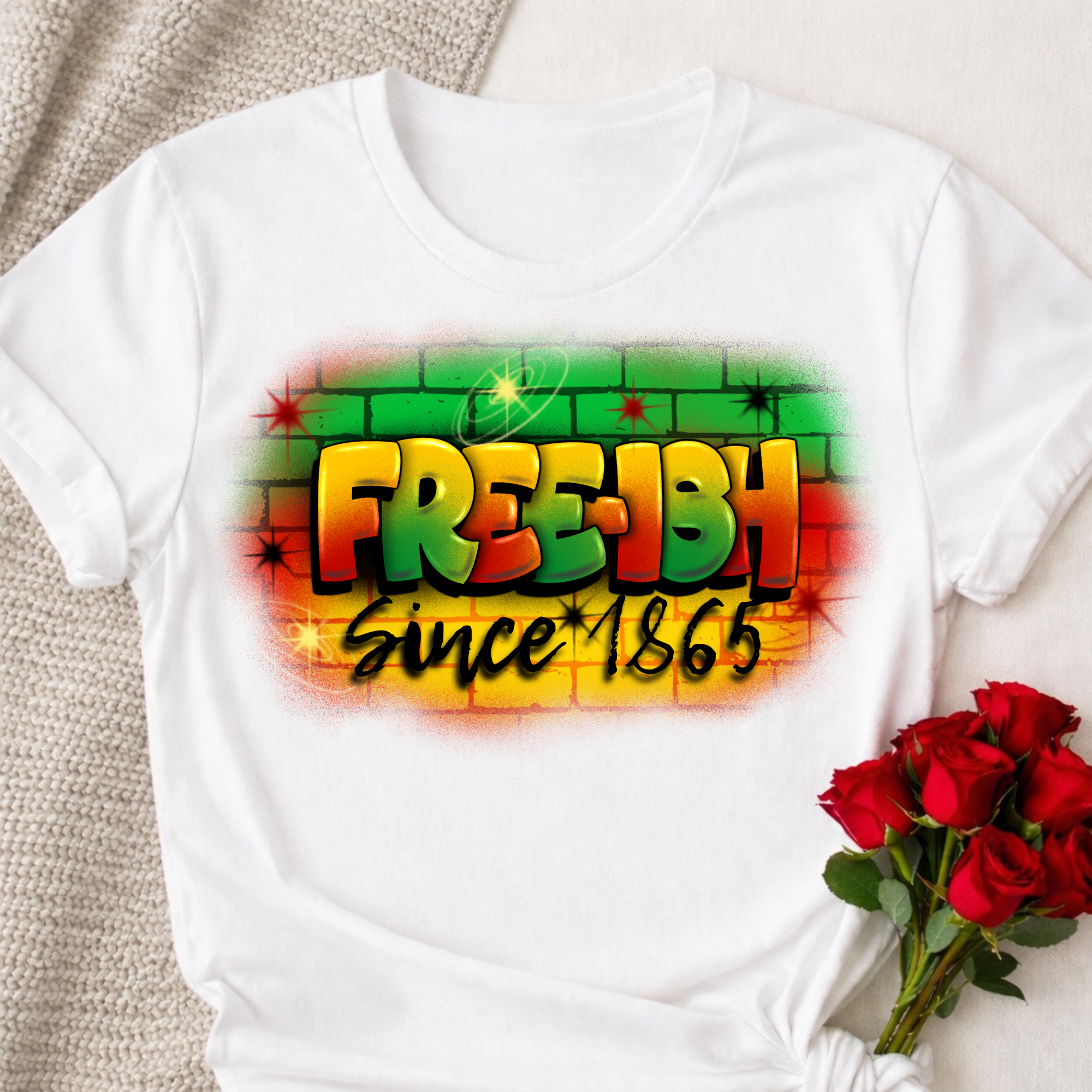 Juneteenth Freeish Tshirt or Full Color DTF Transfer