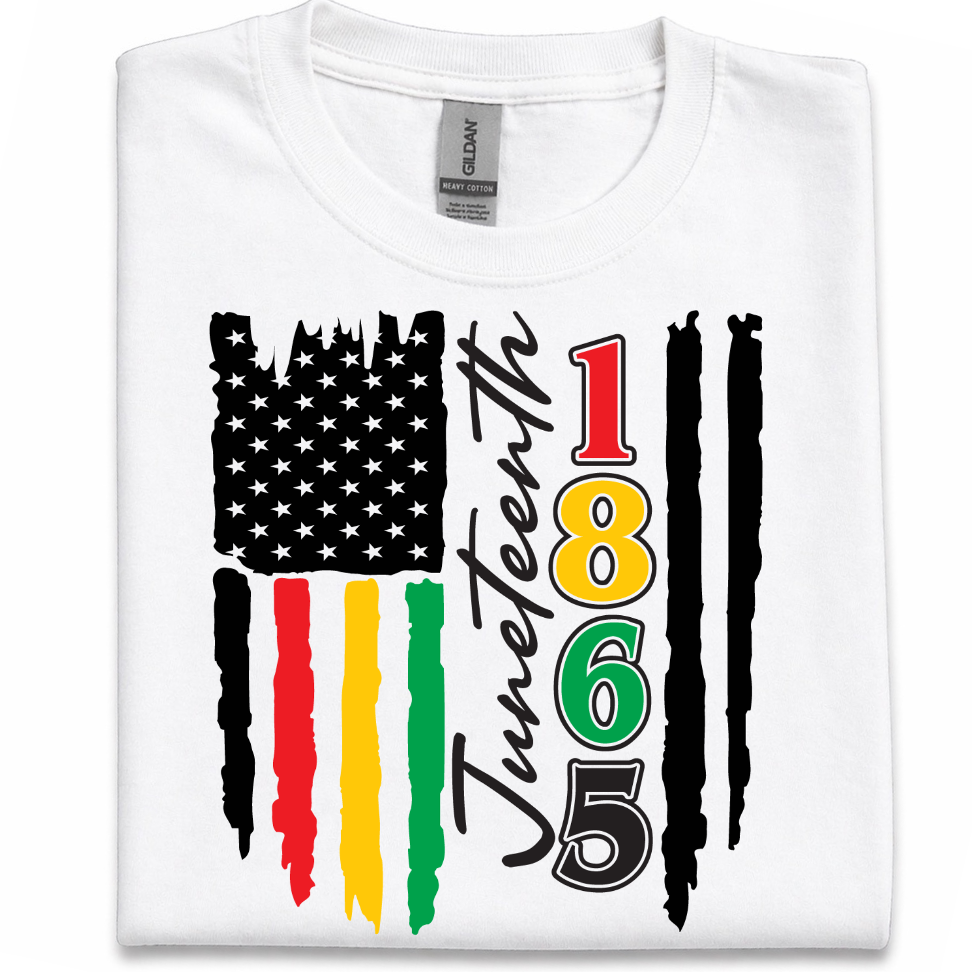 Juneteenth 1865 Tshirt or Full Color DTF Transfer