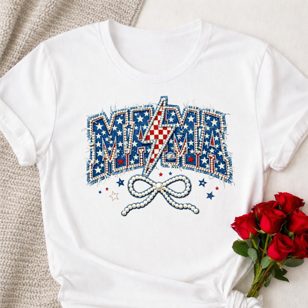 Mama Tshirt or Full Color DTF Transfer