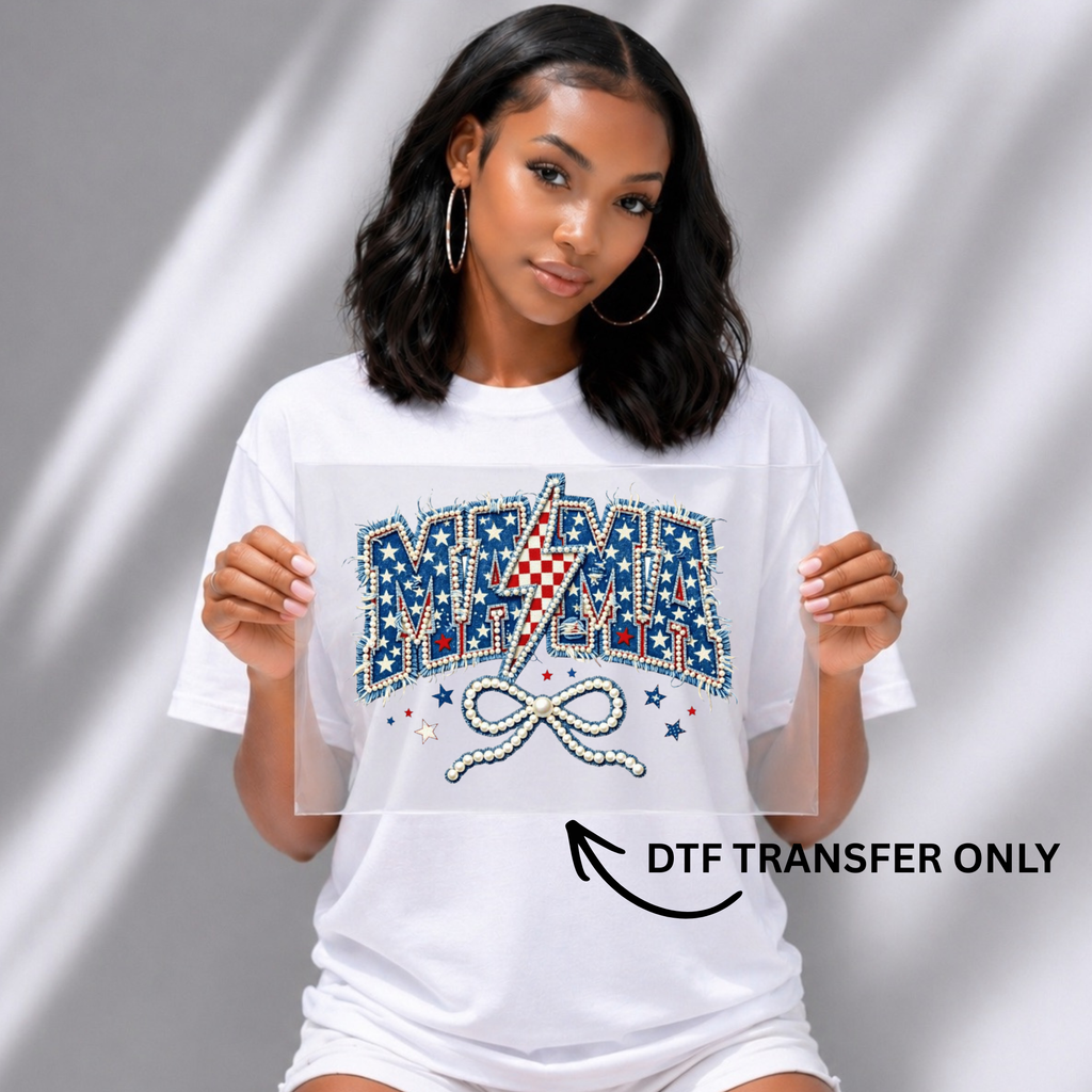 Mama Tshirt or Full Color DTF Transfer