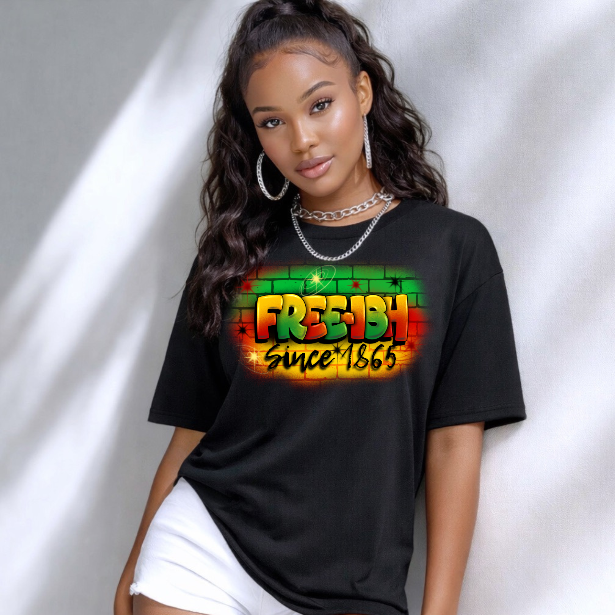 Juneteenth Freeish Tshirt or Full Color DTF Transfer