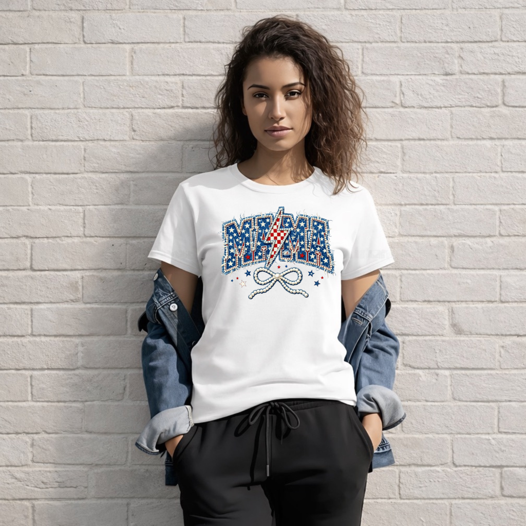 Mama Tshirt or Full Color DTF Transfer