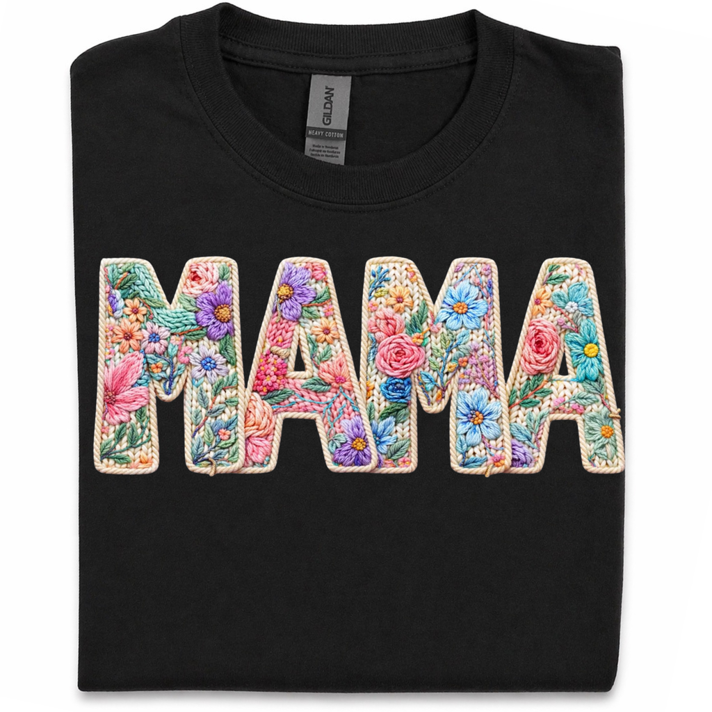Mother's Day Mama Tshirt or Full Color DTF Transfer