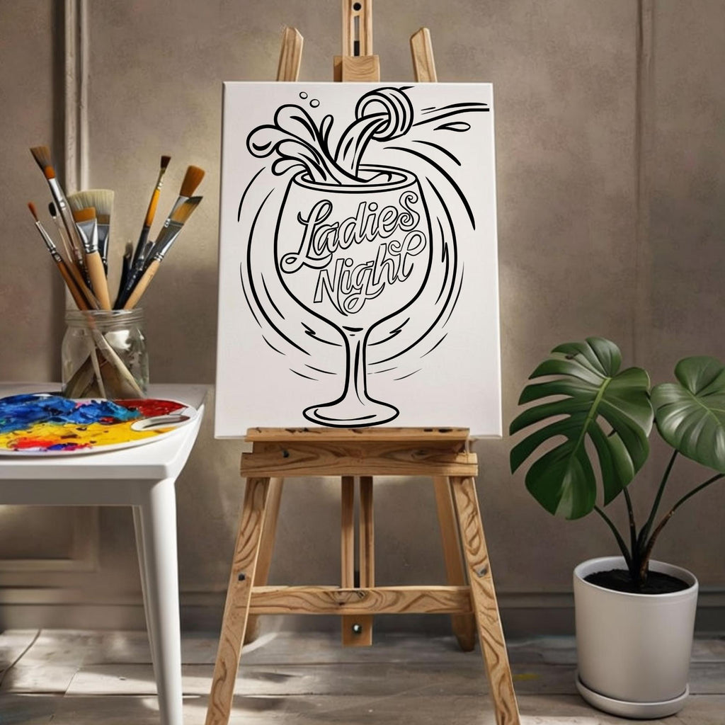 Press & Paint - Ladies Night