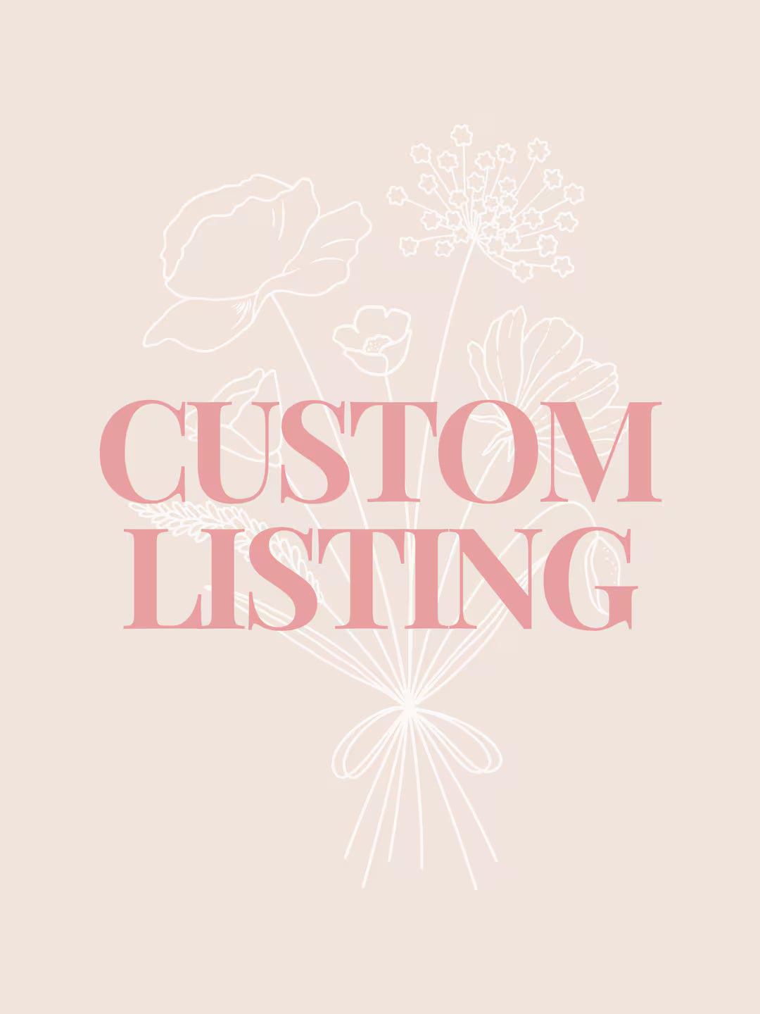 Custom LIsting for Maybel
