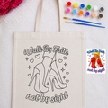 Canvas Tote Bag (Walk By Faith)