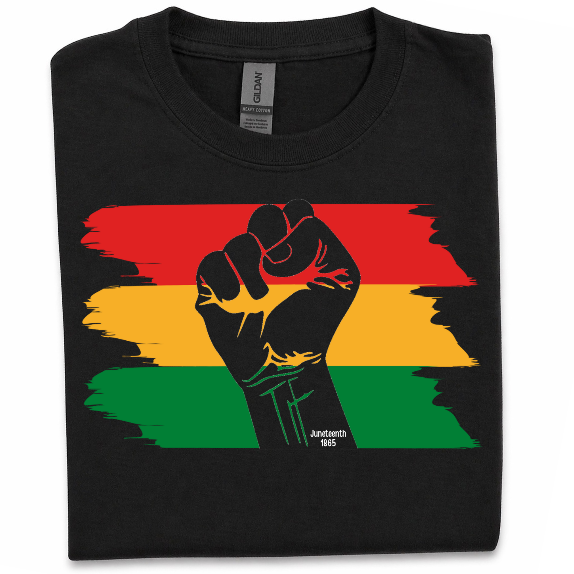 Juneteenth Fist Juneteenth Tshirt or Full Color DTF Transfer