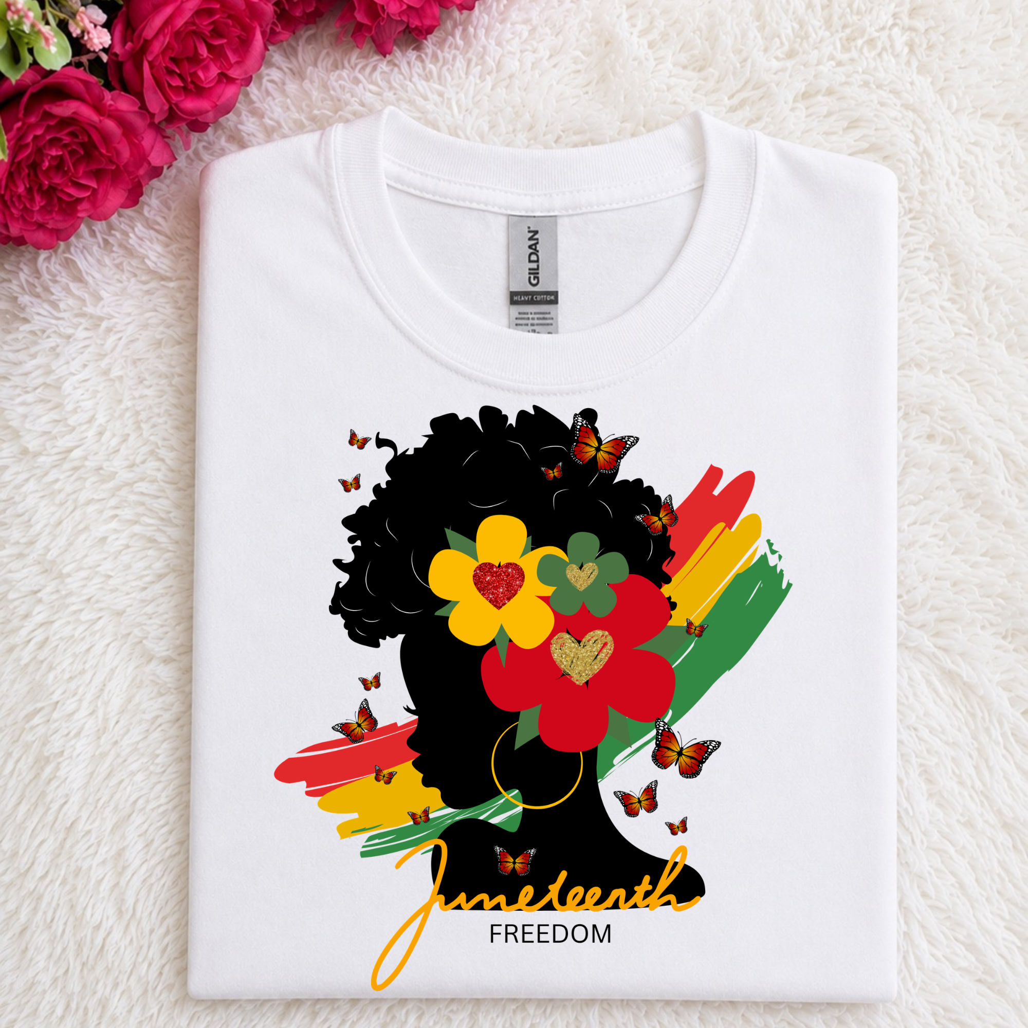 Juneteenth Freedom Juneteenth Tshirt or Full Color DTF Transfer