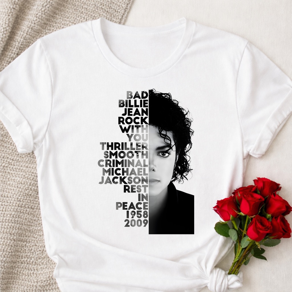 RIP Michael Graphic Iconic Tee
