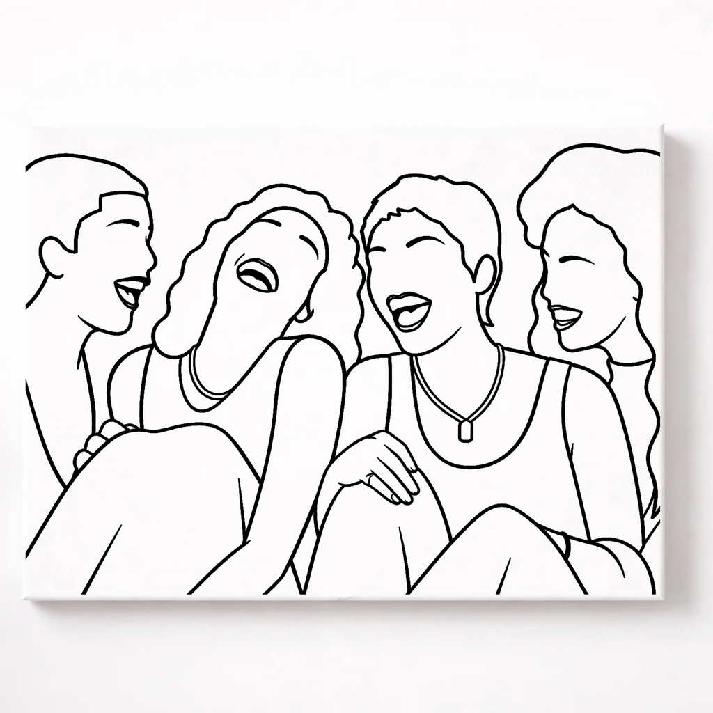 Press & Paint - Waiting to Exhale- Ladies Night -- Friends