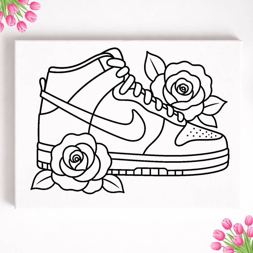Press & Paint - Sneaker - Ladies Night