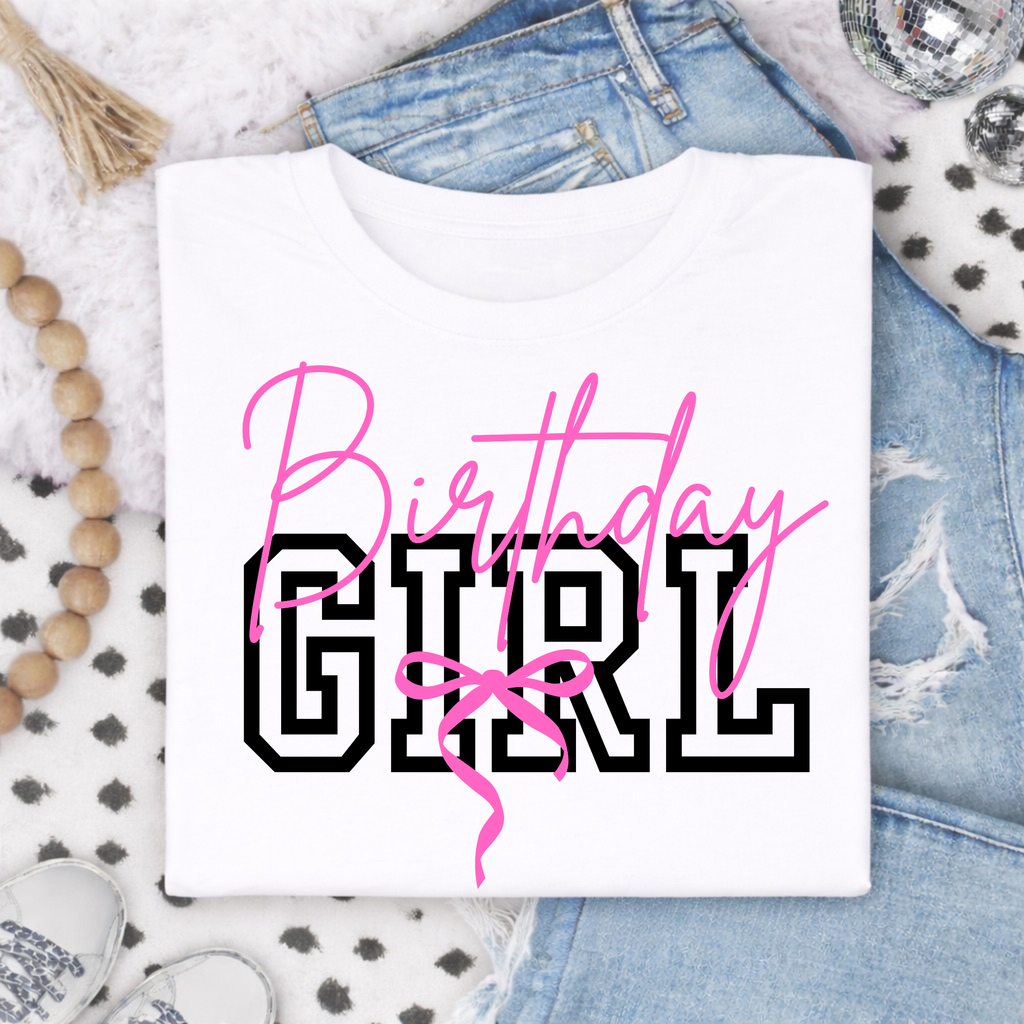 Birthday Girl Shirt - Birthday Girl Tee - Cute Party Tee - Birthday Graphic Tee