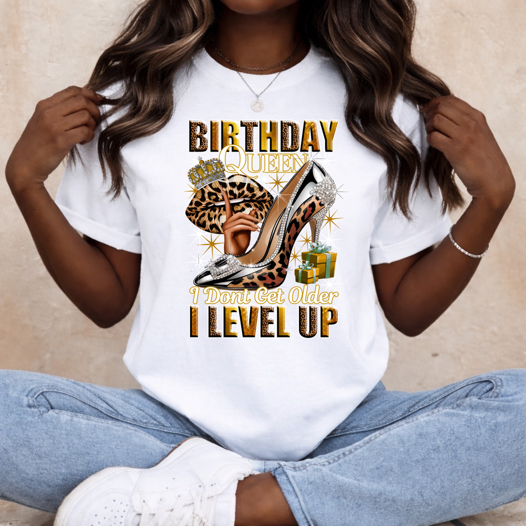 Birthday Queen Shirt - Birthday Queen Tee - Cute Party Tee - Birthday Graphic Tee