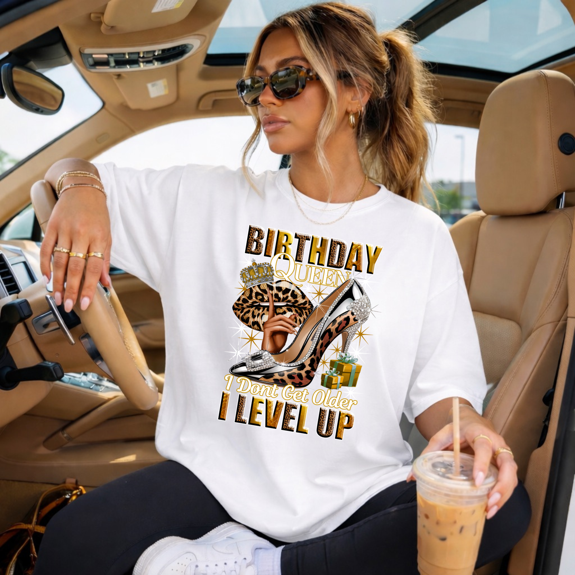Birthday Queen Shirt - Birthday Queen Tee - Cute Party Tee - Birthday Graphic Tee