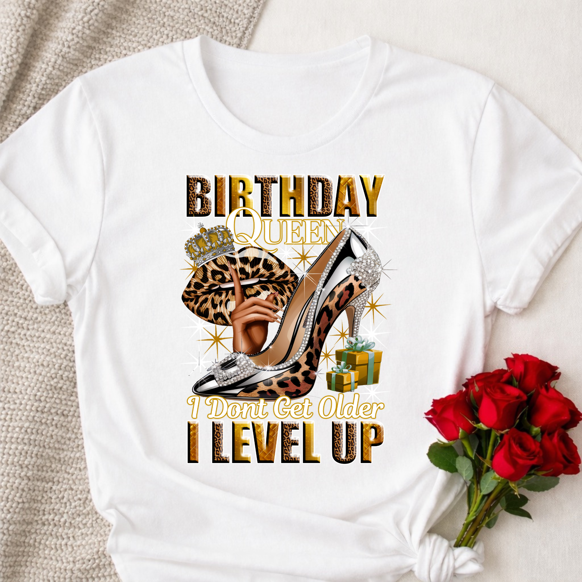 Birthday Queen Shirt - Birthday Queen Tee - Cute Party Tee - Birthday Graphic Tee