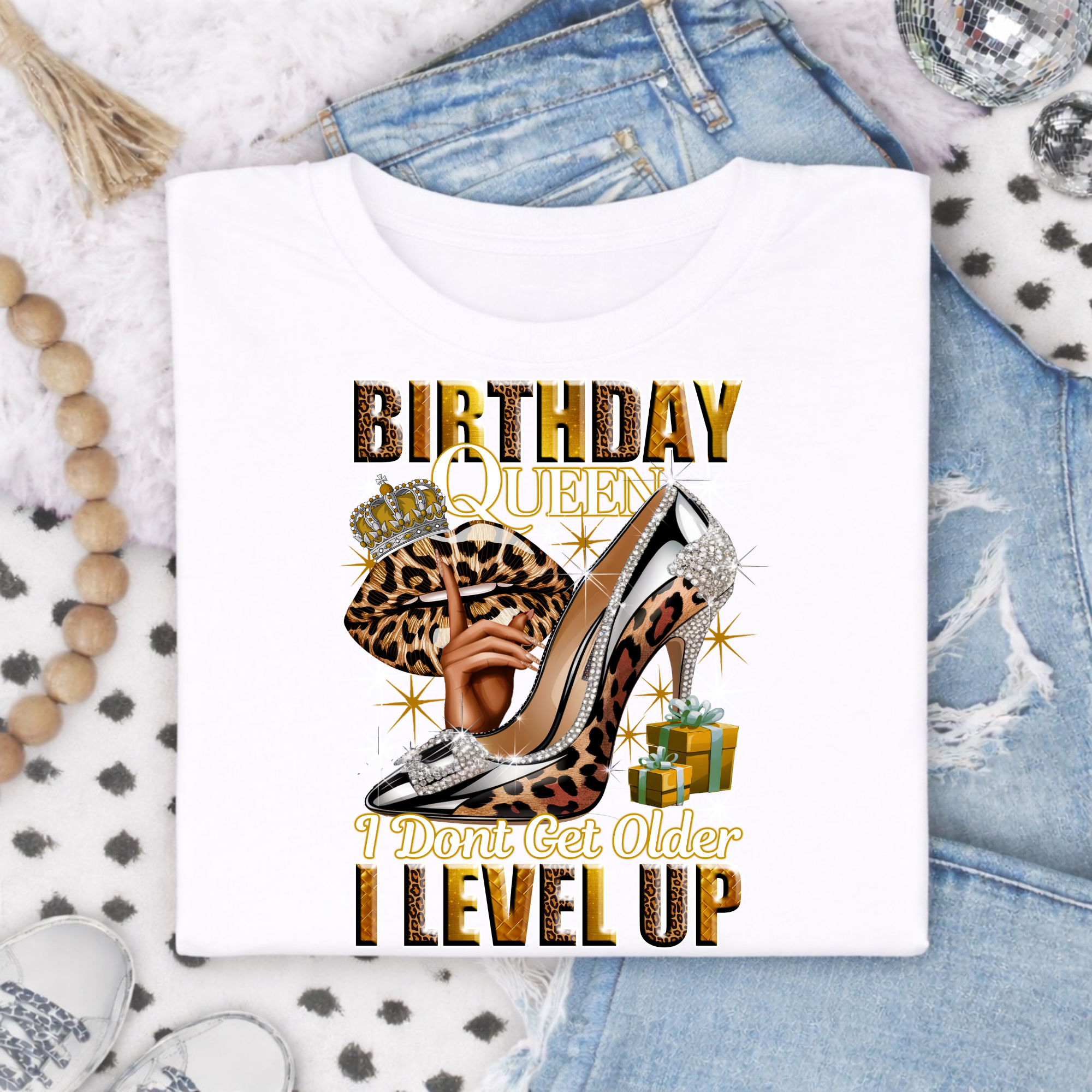 Birthday Queen Shirt - Birthday Queen Tee - Cute Party Tee - Birthday Graphic Tee