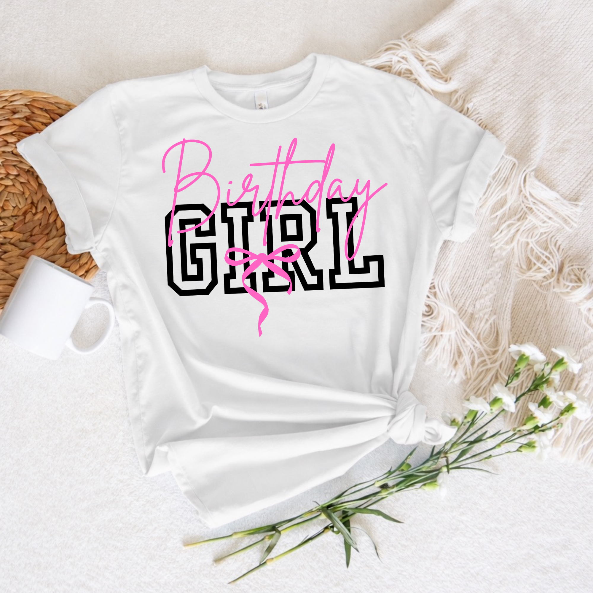 Birthday Girl Shirt - Birthday Girl Tee - Cute Party Tee - Birthday Graphic Tee