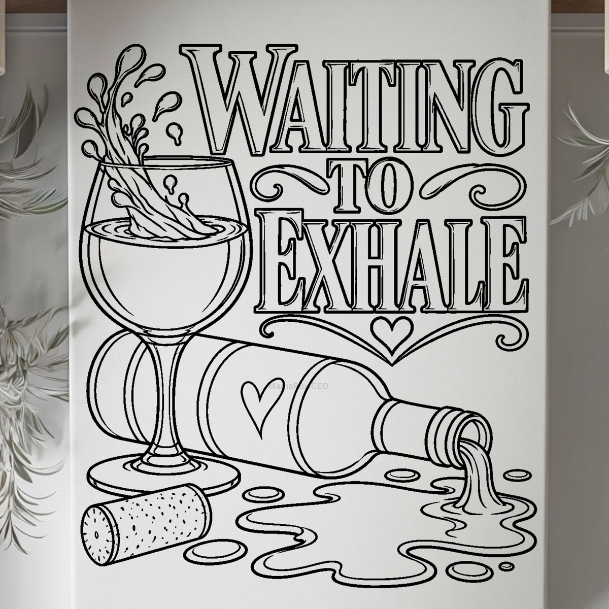 Press & Paint - Waiting to Exhale - Ladies Night