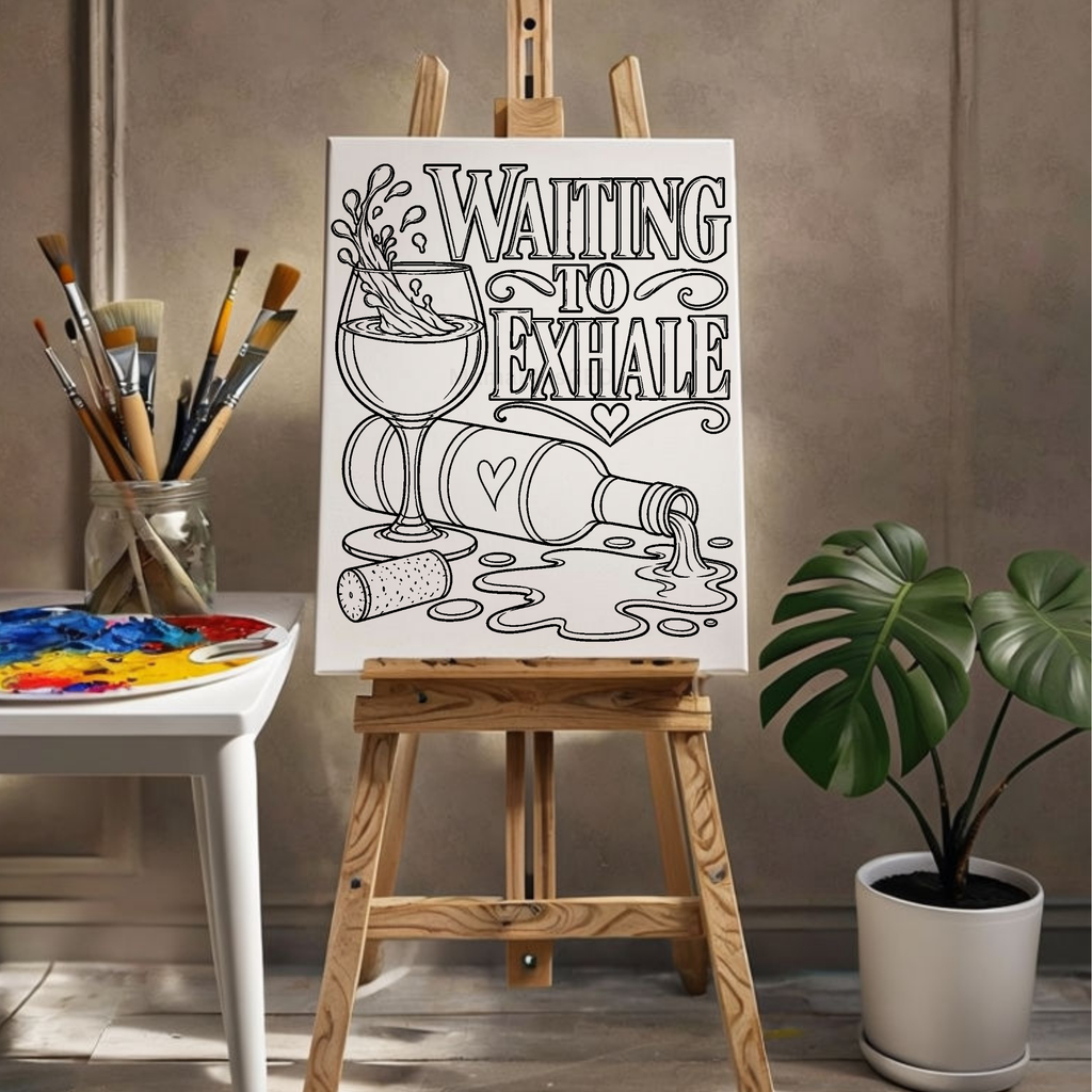 Press & Paint - Waiting to Exhale - Ladies Night