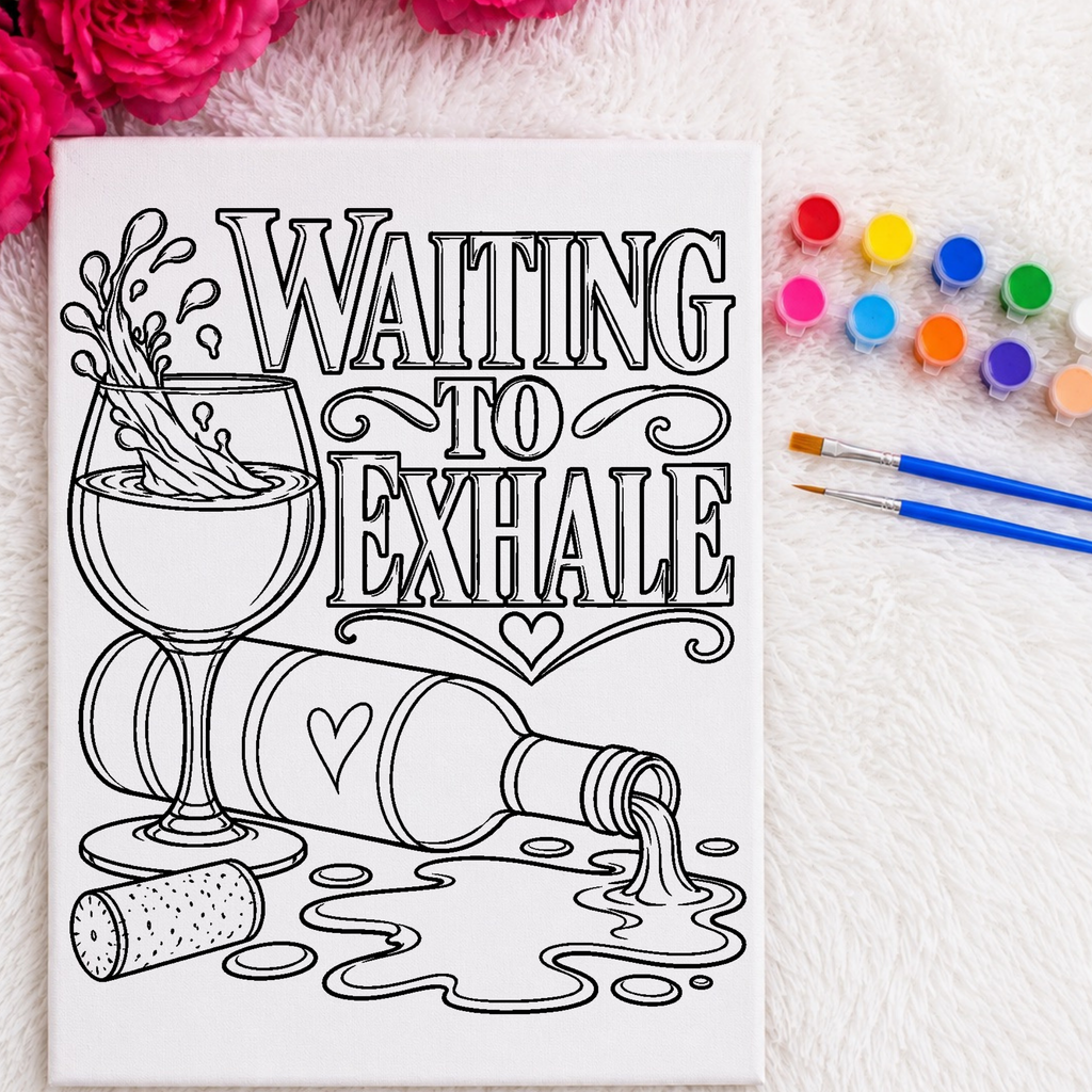 Press & Paint - Waiting to Exhale - Ladies Night