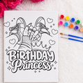 Press & Paint - Birthday Princess