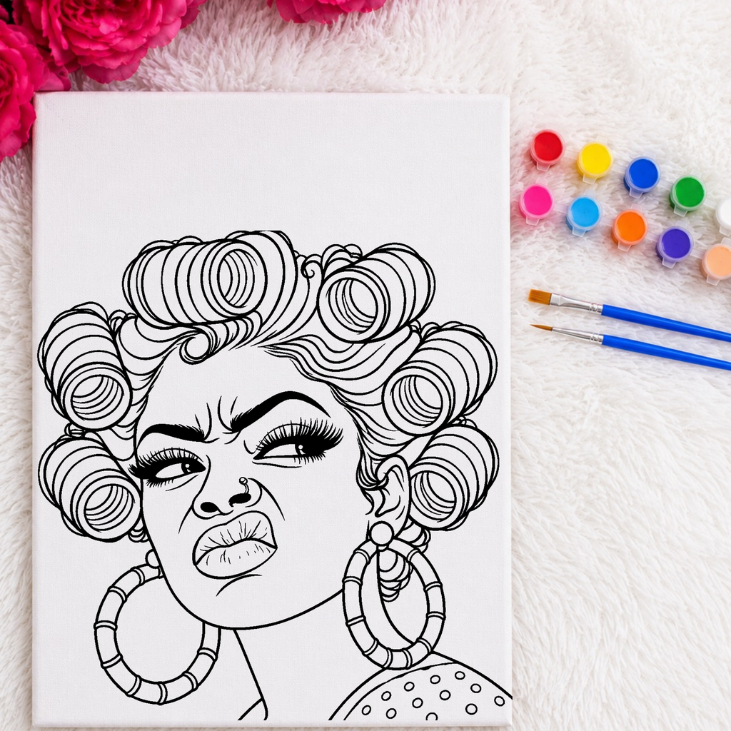Press & Paint - Stank Face - Ladies night