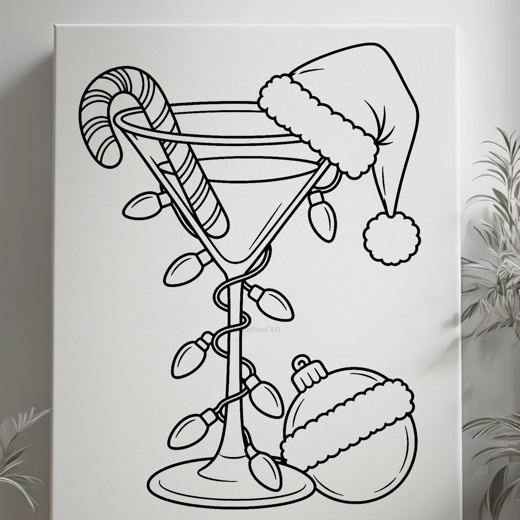 Press & Paint - Christmas - Sip & Paint