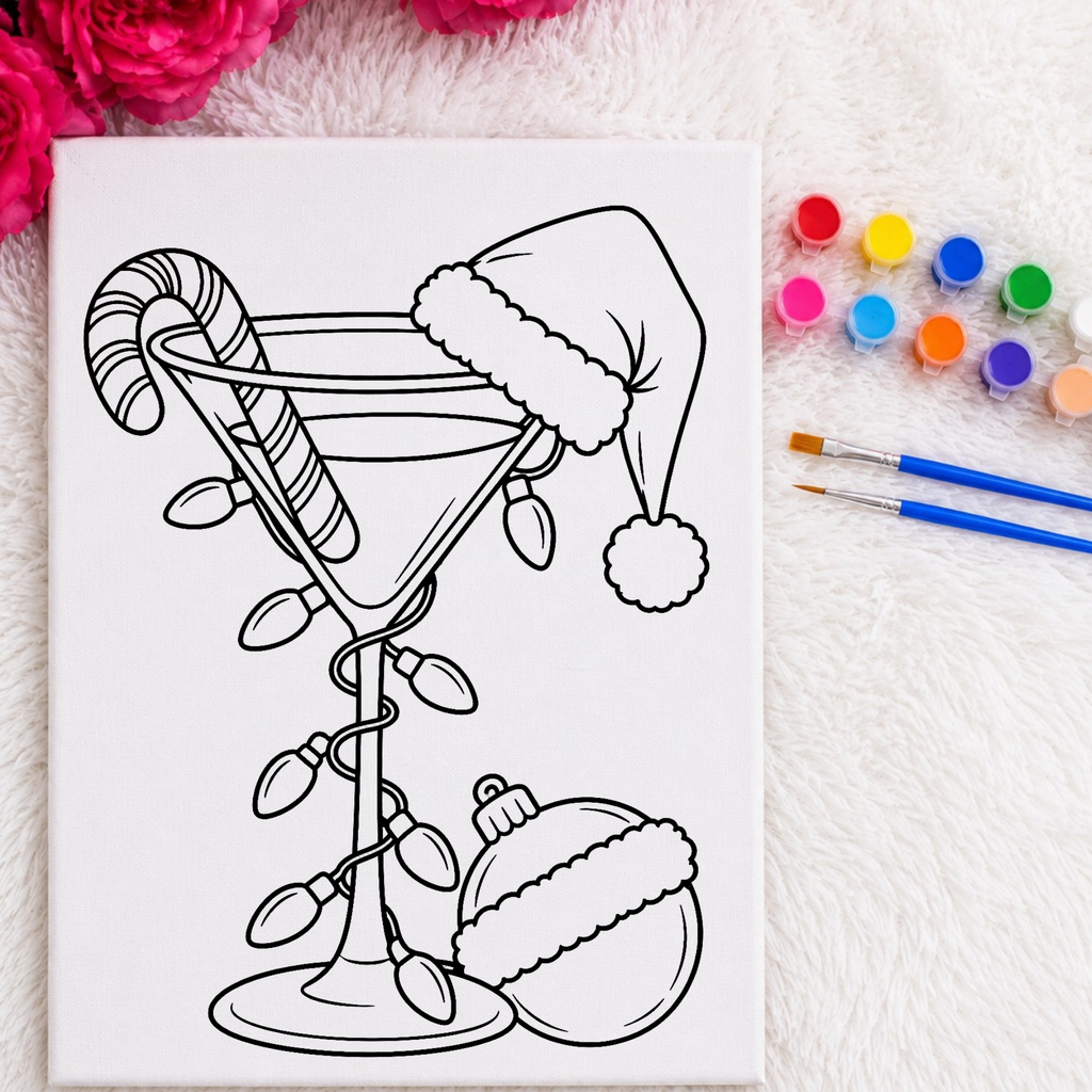Press & Paint - Christmas - Sip & Paint